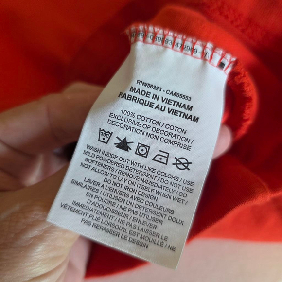 Women’s Nike Air Jordan Essentials T-Shirt Dress size M Orange - Picture 6 of 8